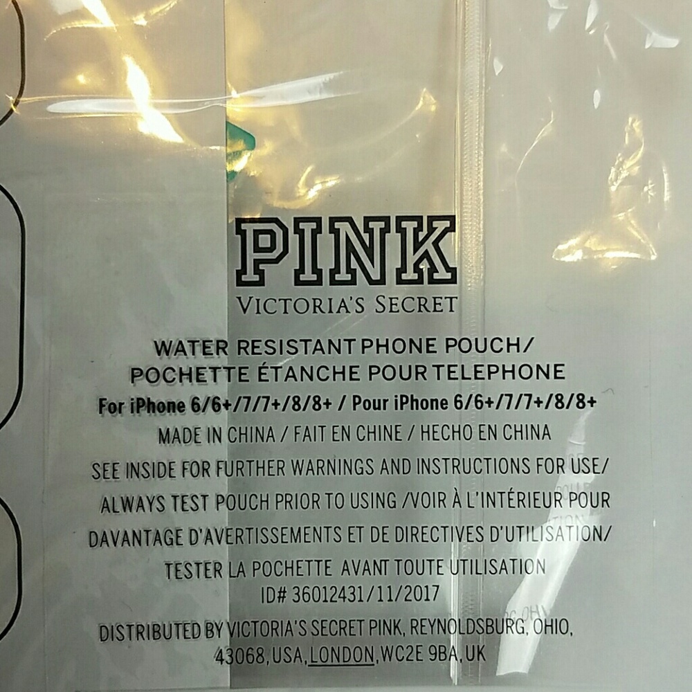 Pink Victoria's Secret Water resistant pouch NWT - Picture 7 of 7